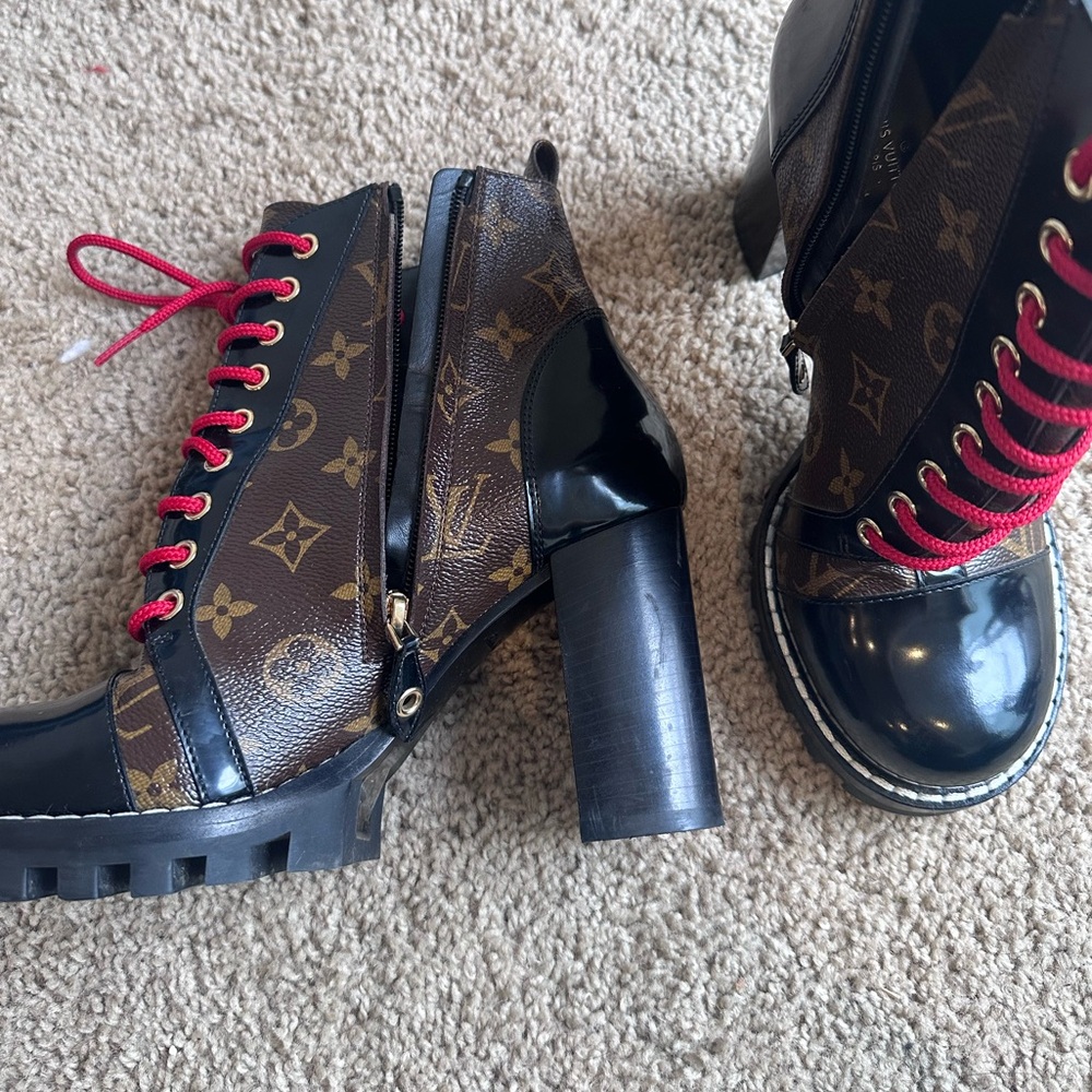 Louis Vuitton combat boots - Picture 6 of 6